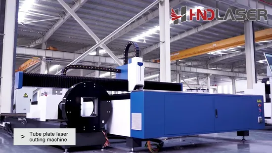 CNC-Metallfaser-Laserschneidmaschine zum Schneiden von Rohren