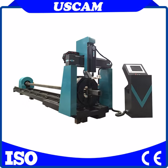 Zwei-Achsen-/Fünf-Achsen-CNC-Flammen-Plasma-Rohrschneide- und Profilierungsstation